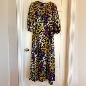 ASOS Multicolor Floral Maxi Dress